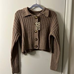 NWT Hippie Rose Women’s Crop Sweater Size S